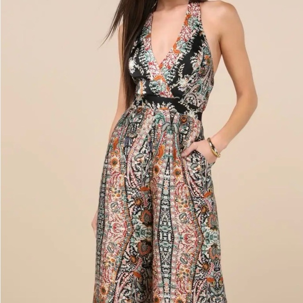 Bohemian Print jumpsuit